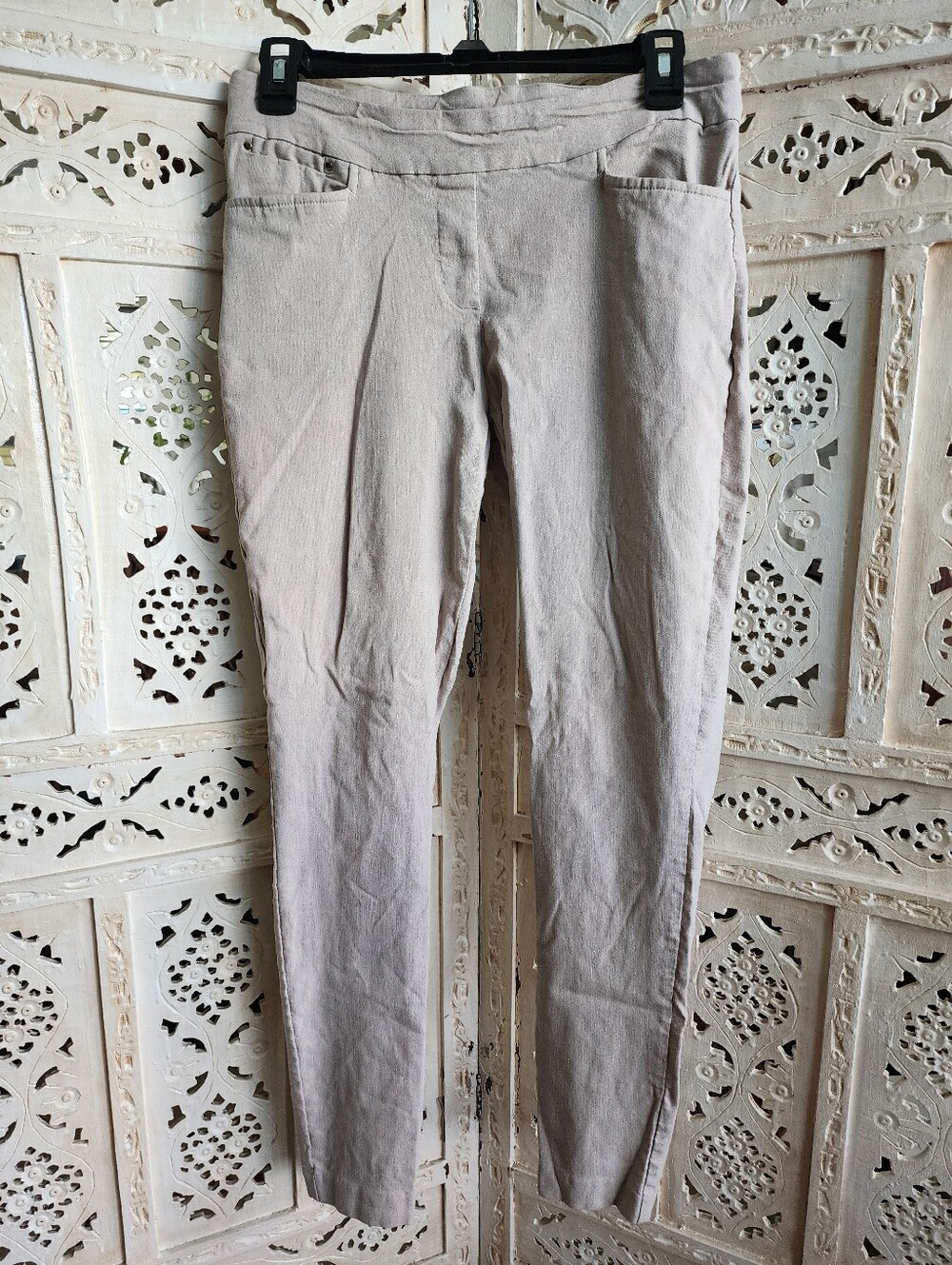 Carolina Belle Tan Pants- Size 6